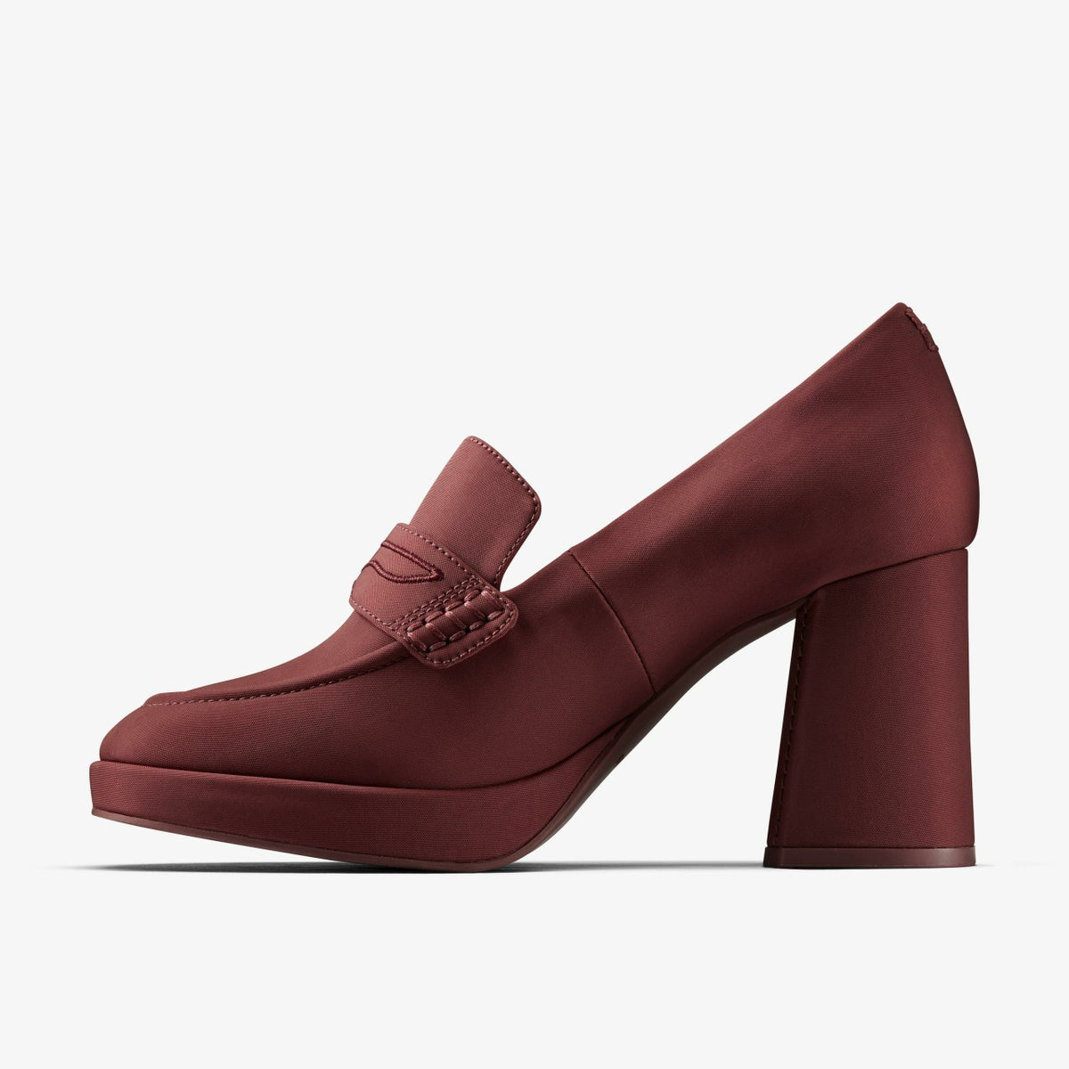 Clarks Women Martine Rose Loafer 2 Oxblood Textile