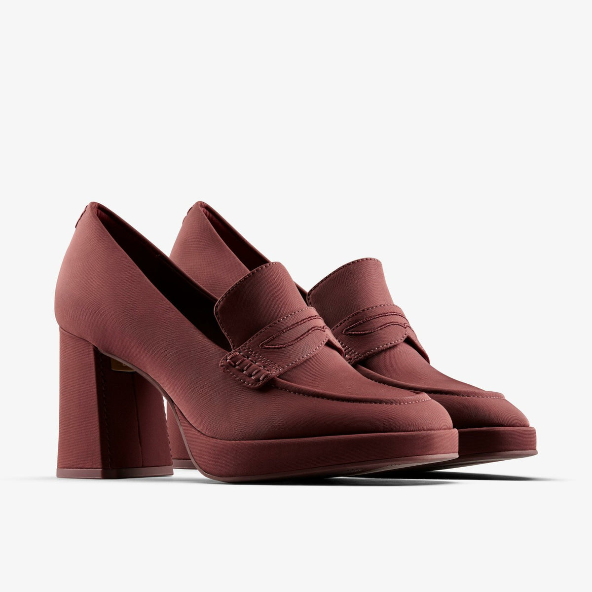 Clarks Women Martine Rose Loafer 2 Oxblood Textile