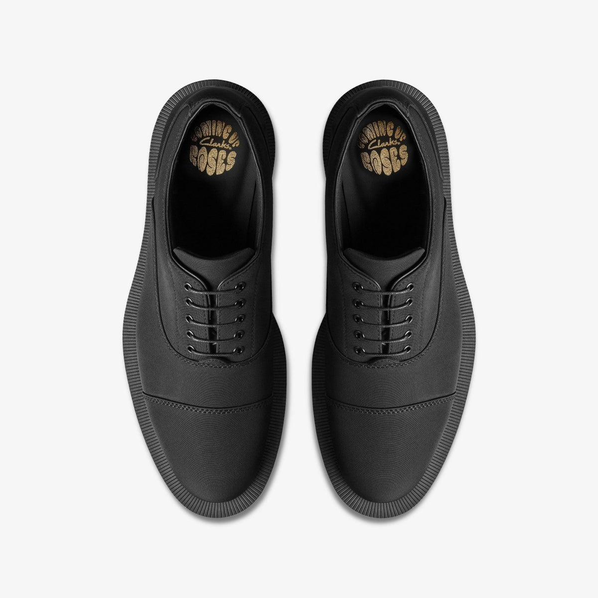 Clarks Men Martine Rose Oxford 2 Mens Black Textile