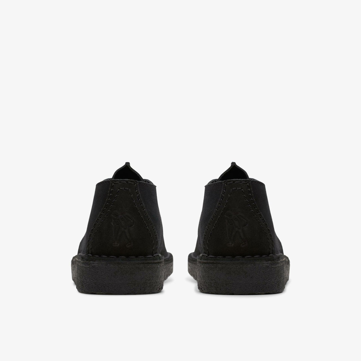 Clarks Men Desert Trek Black Suede
