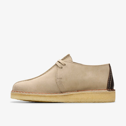 Clarks Men Desert Trek Sand Suede