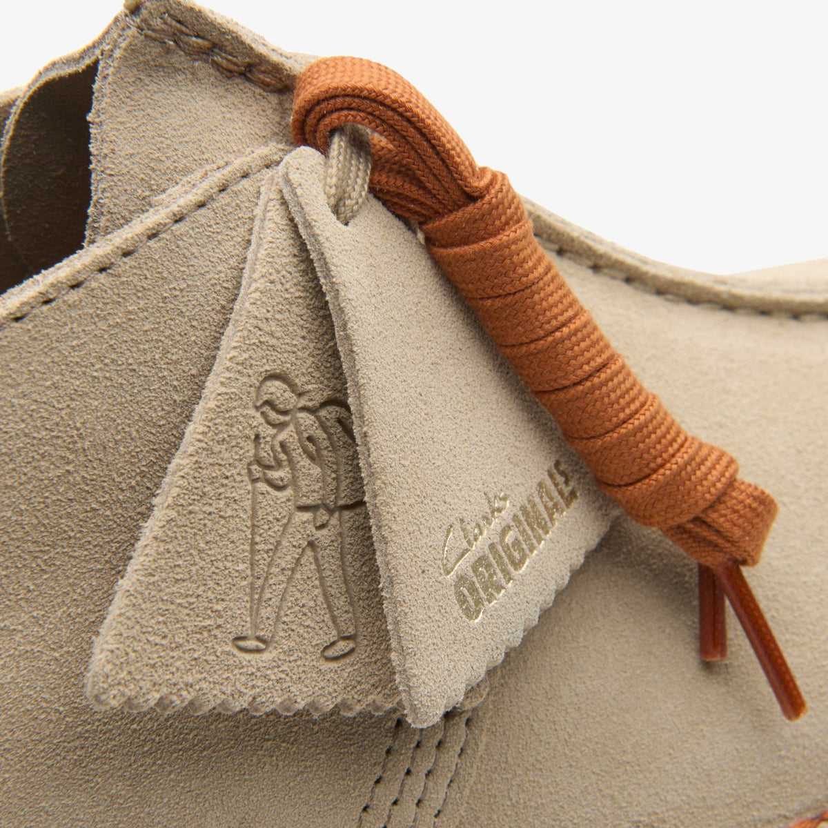 Clarks Men Desert Trek Sand Suede