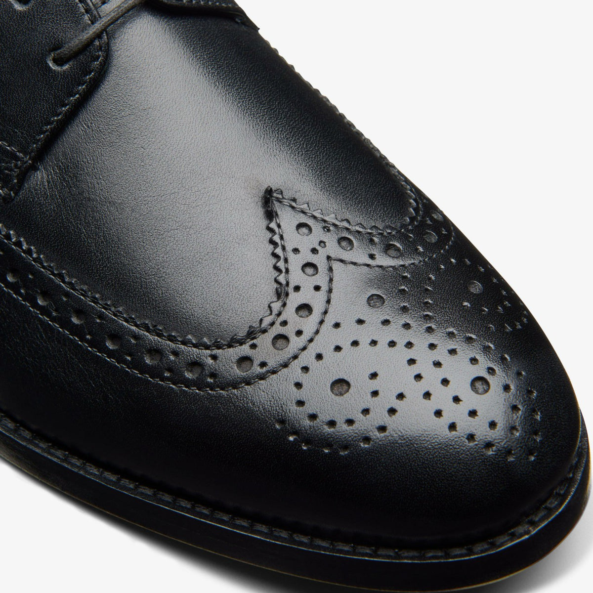 Clarks Men Craft James Tip Brogue Black Leather