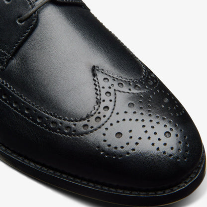 Clarks Men Craft James Tip Brogue Black Leather