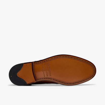 Clarks Men Craft James Tip Brogue Mid Tan Leather