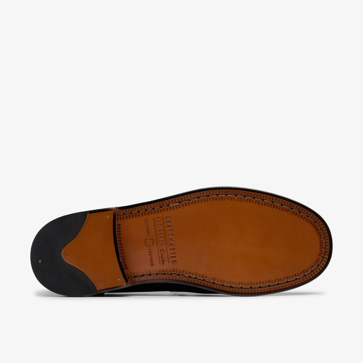 Clarks Men Craft James Lo Loafer Black Leather