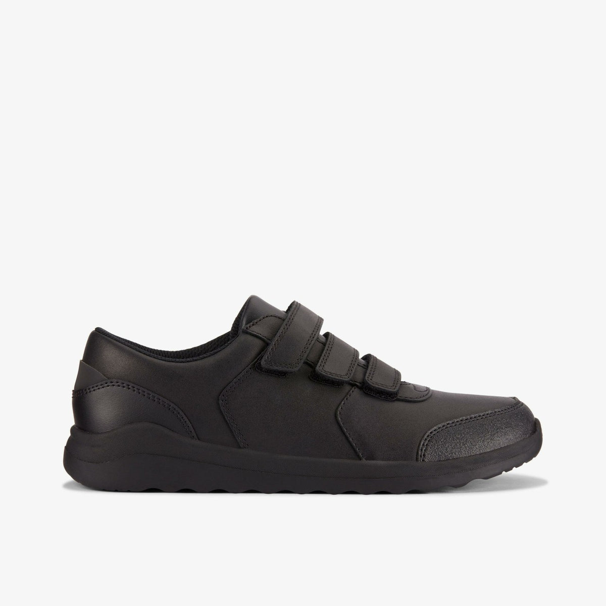 Clarks Kids Daze Step 2 Youth Black Leather