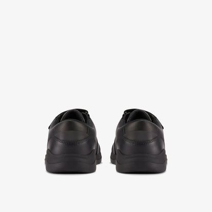 Clarks Kids Daze Step 2 Youth Black Leather