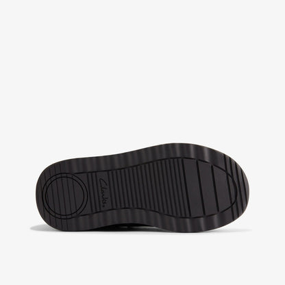 Clarks Kids Daze Step 2 Kid Black Leather