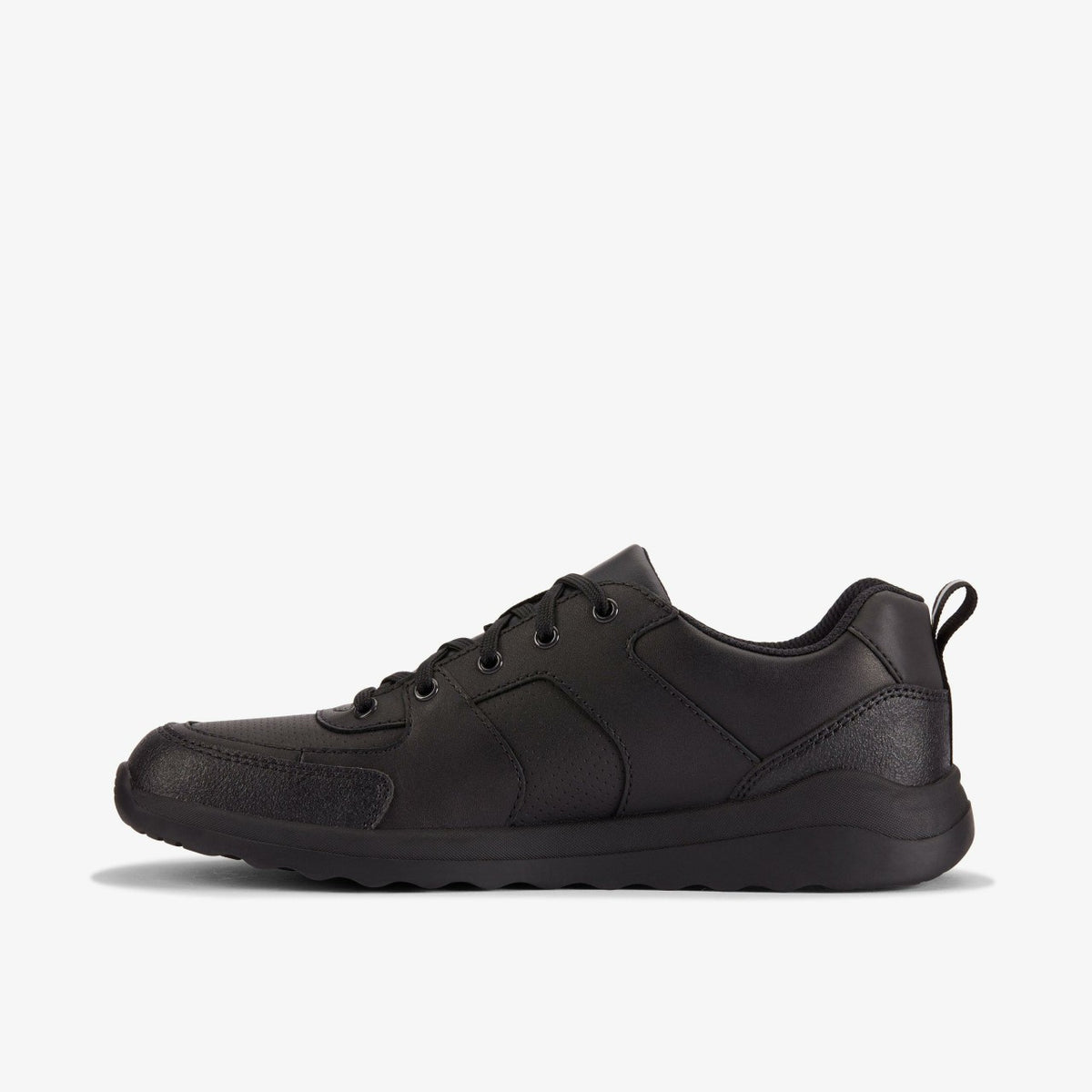 Clarks Kids Daze Loop 2 Youth Black Leather
