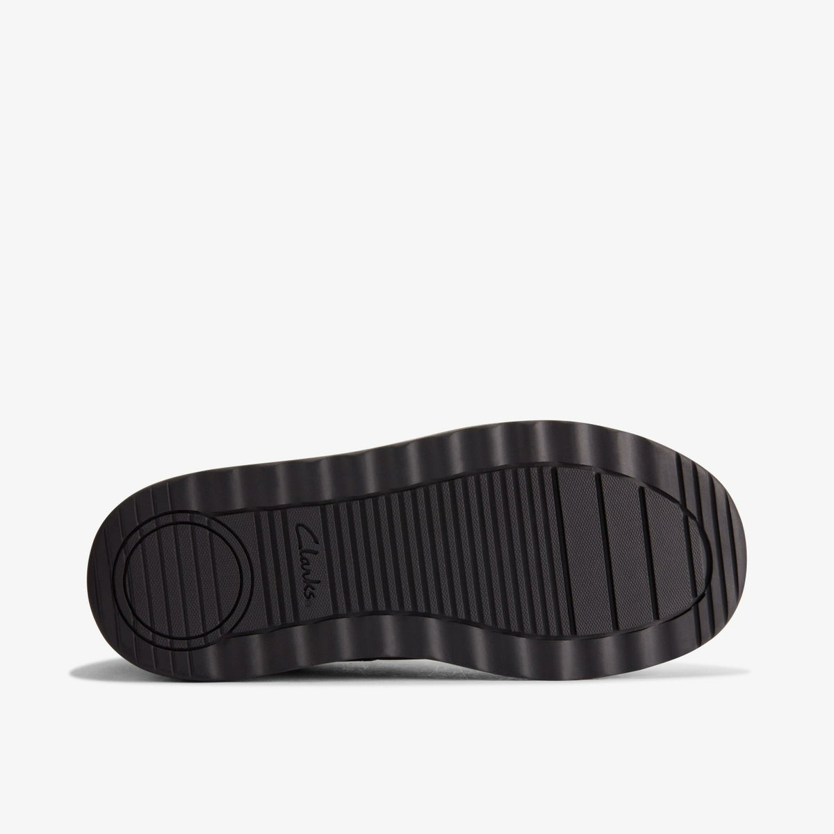 Clarks Kids Daze Loop 2 Youth Black Leather