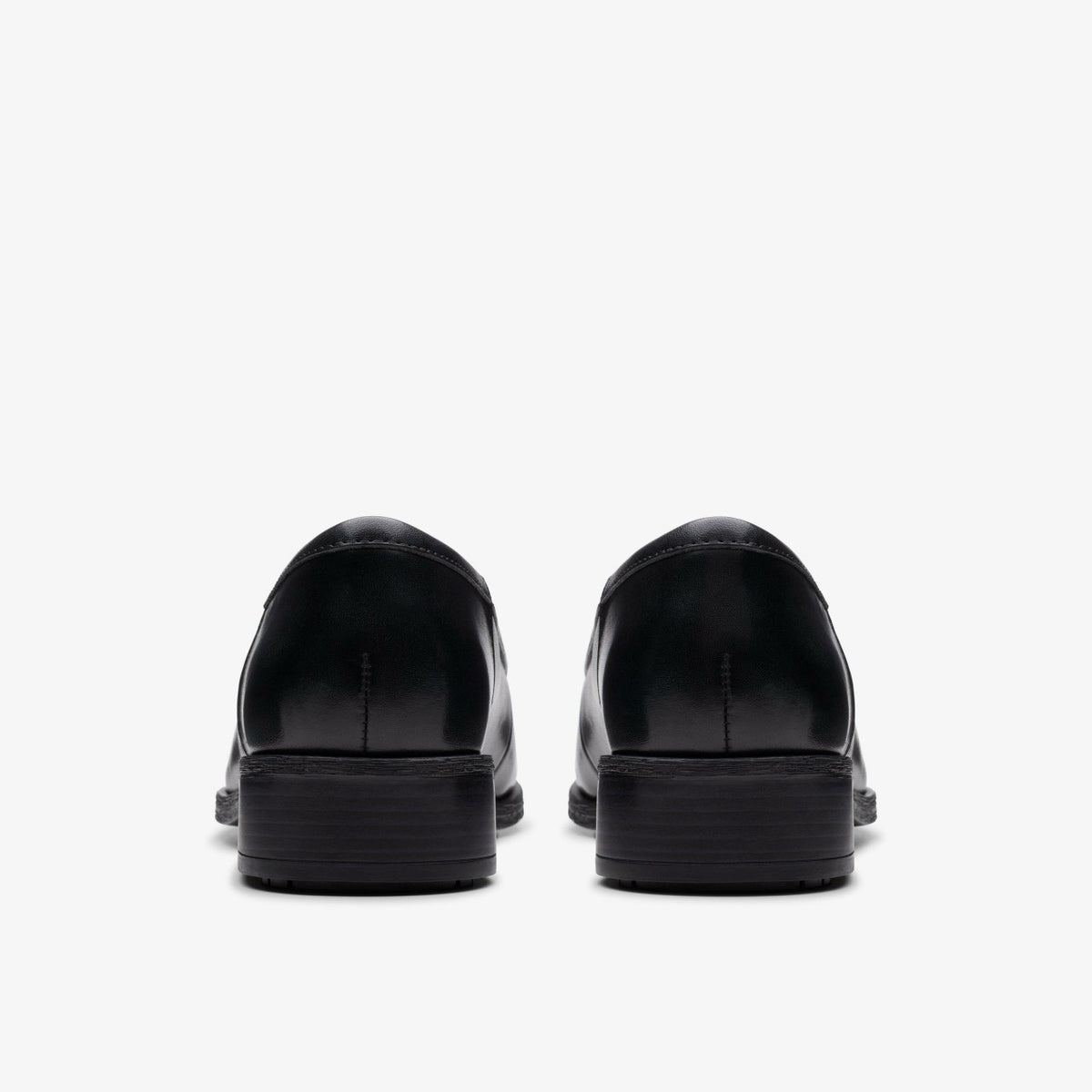 Clarks Women Havisham Edge Loafer Black Leather