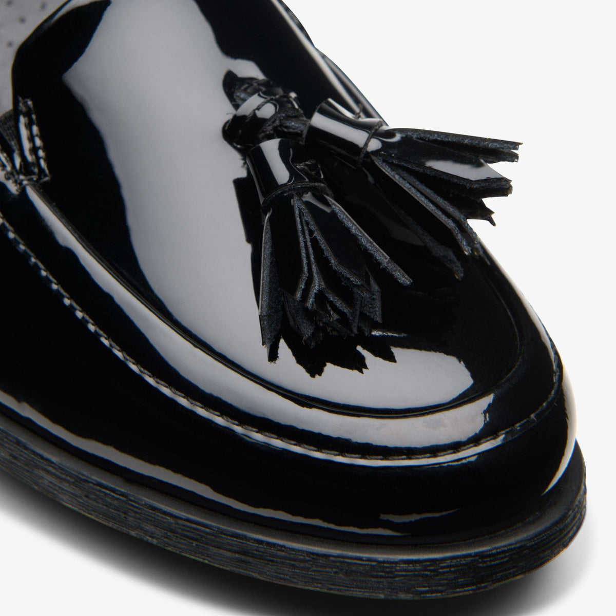 Clarks Women Havisham Edge Loafer Black Patent