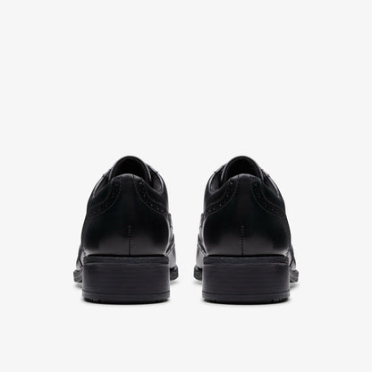 Clarks Women Havisham Oak Black Leather