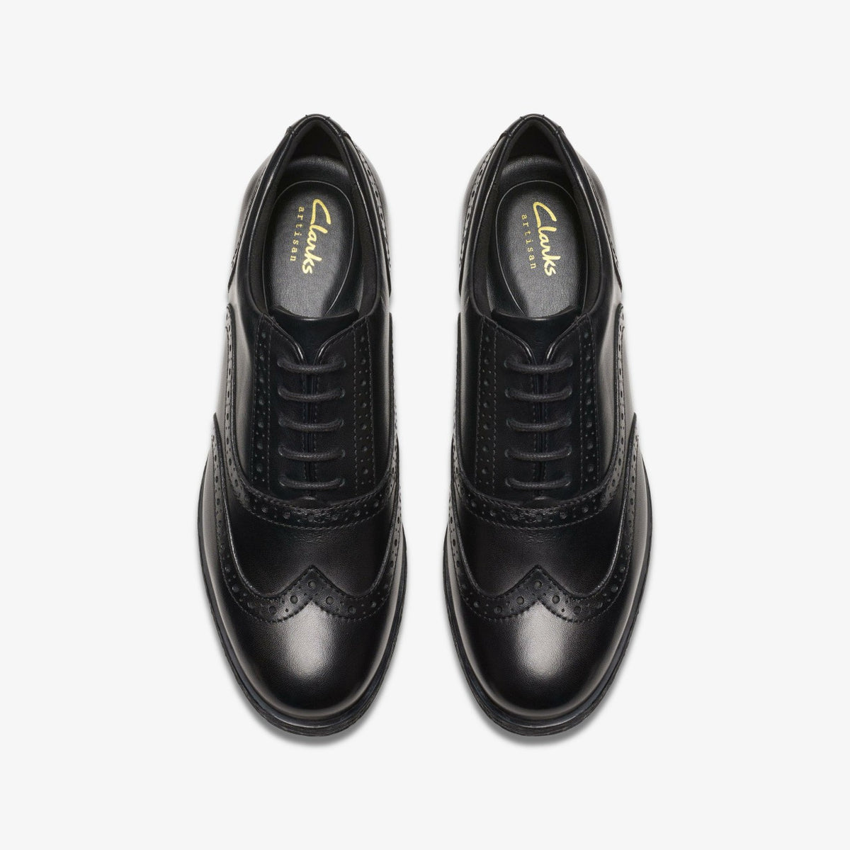 Clarks Women Havisham Oak Black Leather