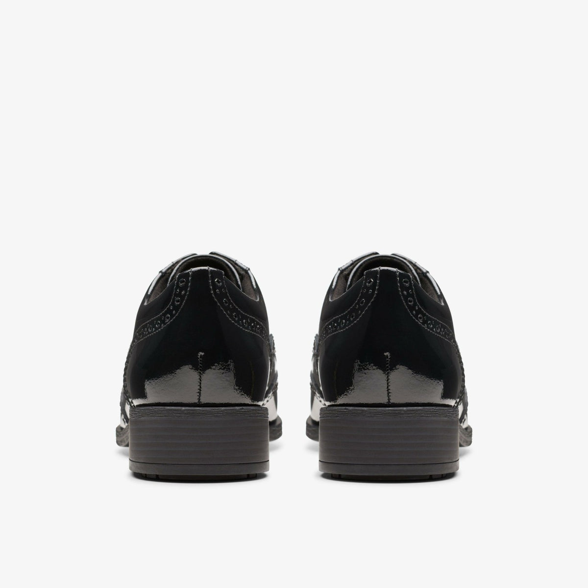 Clarks Women Havisham Oak Black Patent
