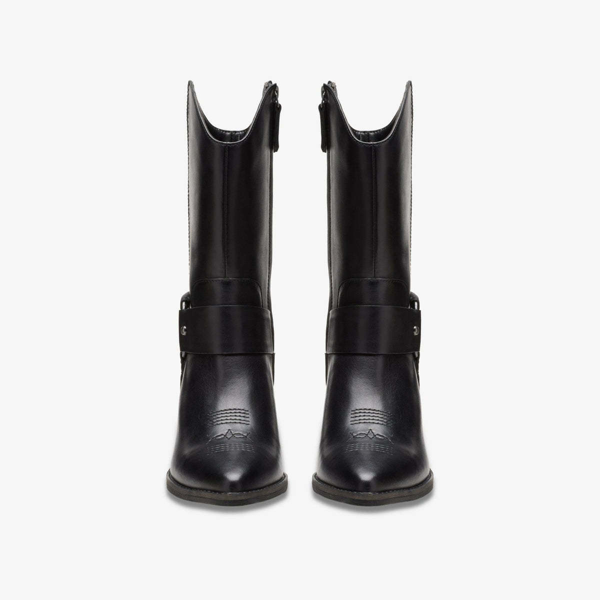 Clarks Women Morzine Rise Black Leather