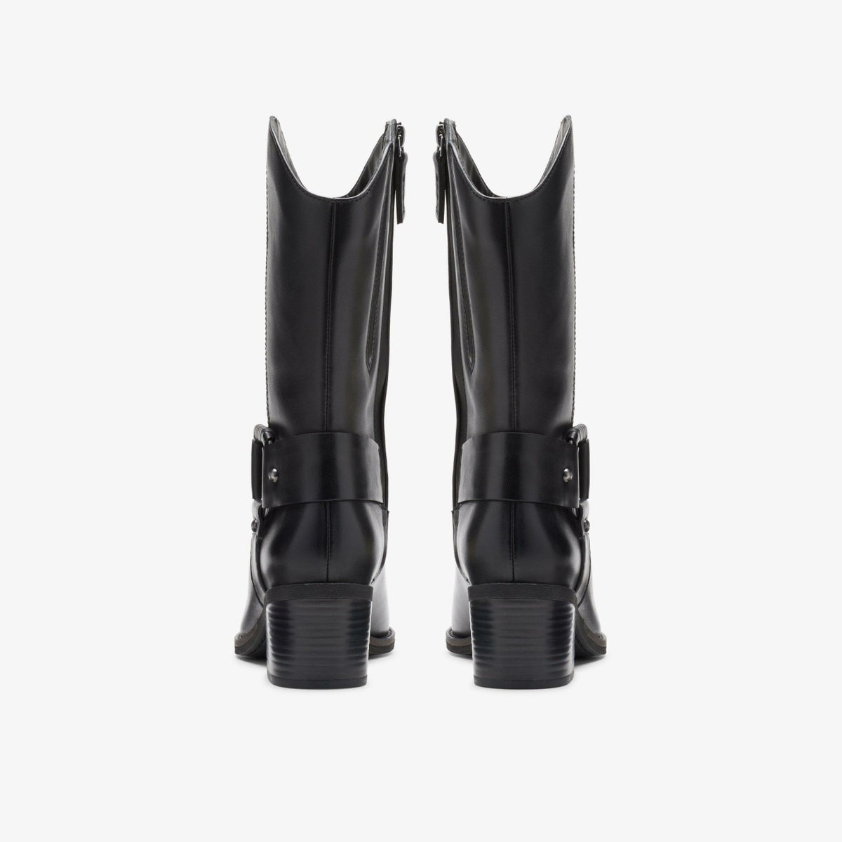 Clarks Women Morzine Rise Black Leather