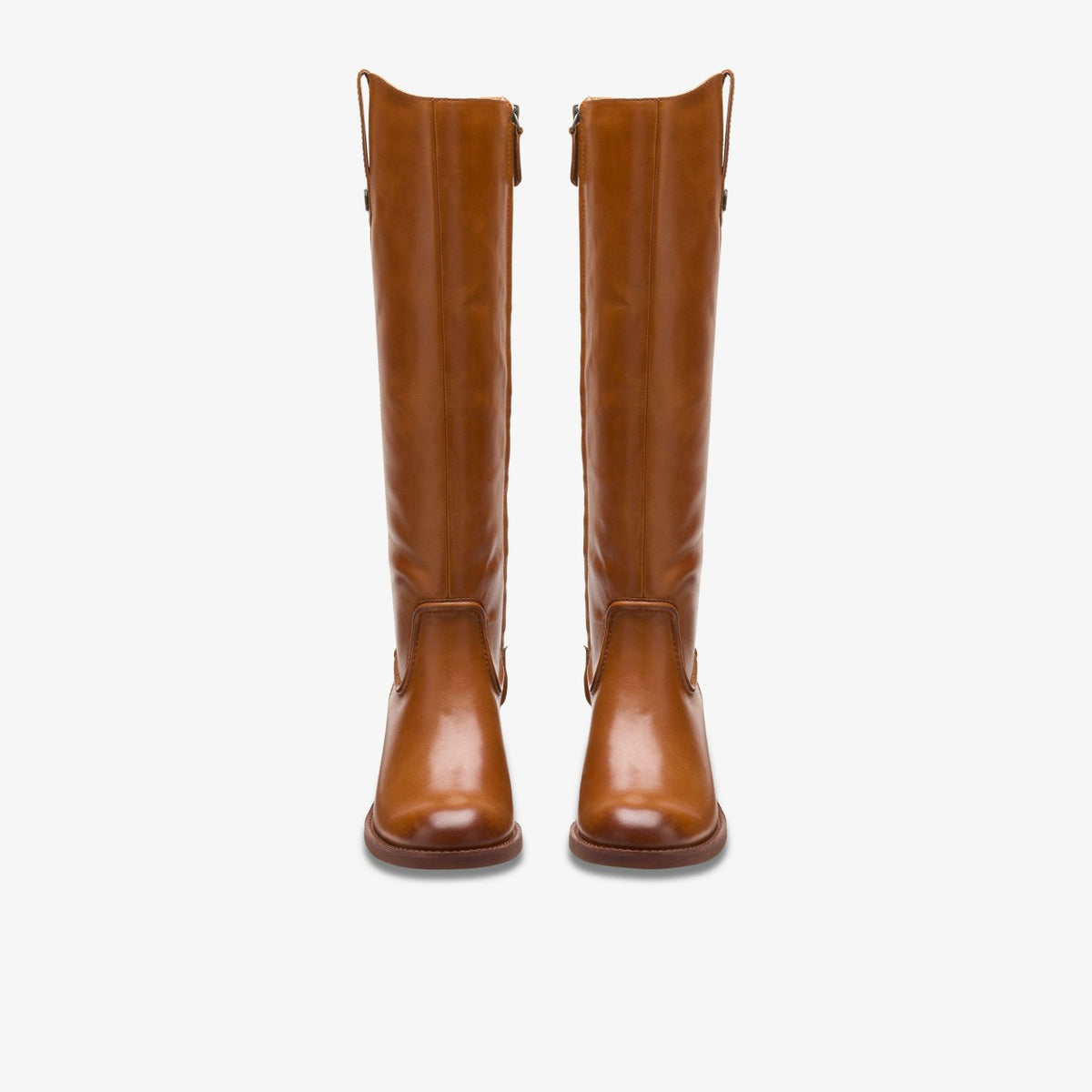 Clarks Women Chamberly Up Mid Tan Leather