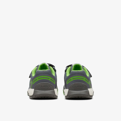 Clarks Kids Cica Star Flex Kid Grey/Green
