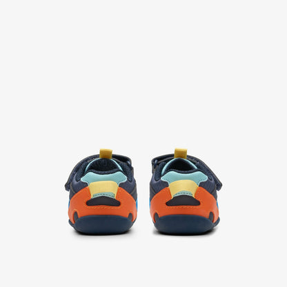 Clarks Kids Roamer Sport Toddler Grey Combination