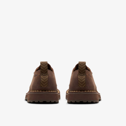 Clarks Men Solsbury Lace Dark Brown Leather