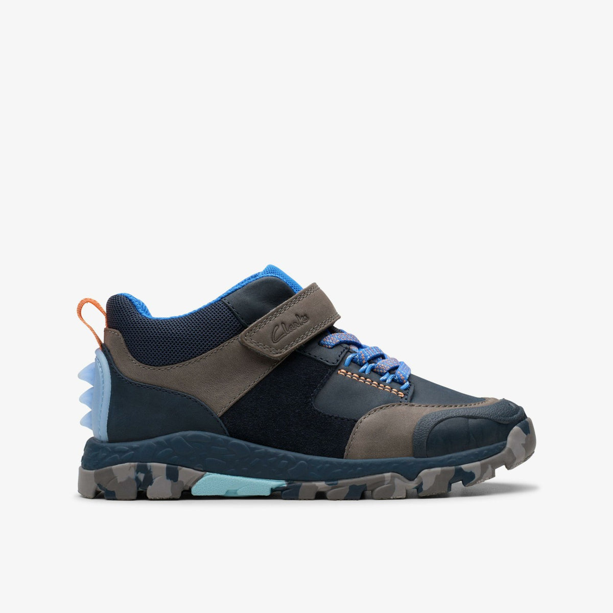 Clarks Kids Steggy 2 Glow Kid Navy Combination