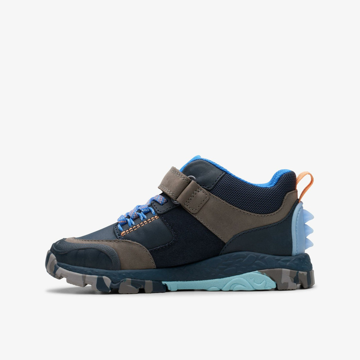 Clarks Kids Steggy 2 Glow Kid Navy Combination