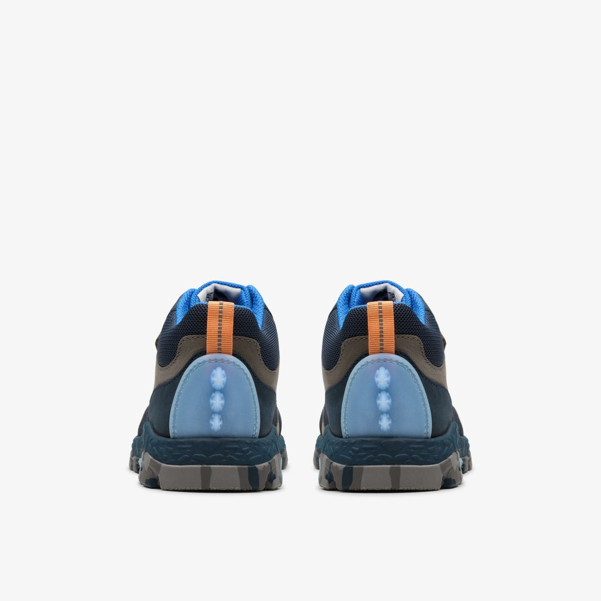 Clarks Kids Steggy 2 Glow Kid Navy Combination