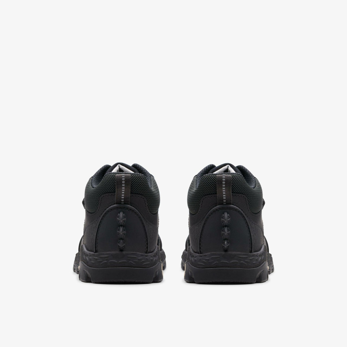 Clarks Kids Steggy 2 Glow Kid Black Leather