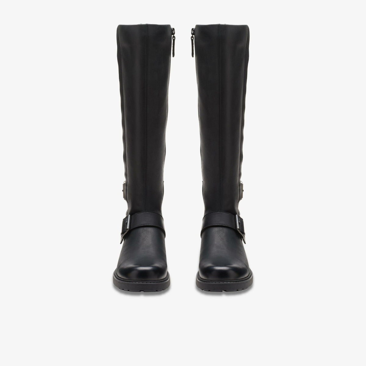 Clarks Women Orinoco2 Tall Black Leather