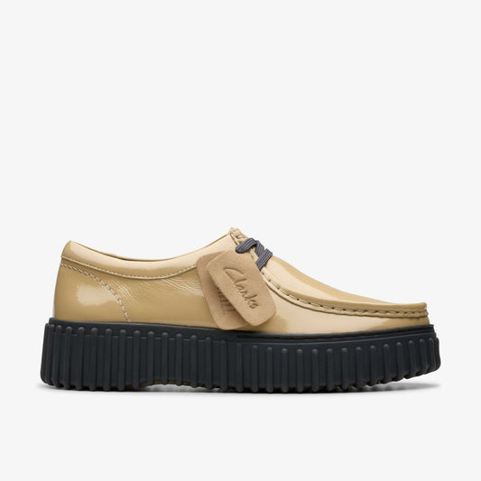 Clarks Women Torhill Bee Beige Patent