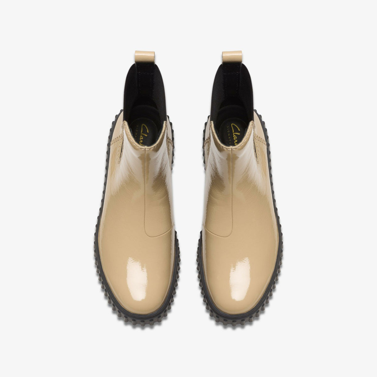Clarks Women Torhill Maple Beige Patent