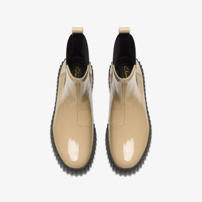 Clarks Women Torhill Maple Beige Patent