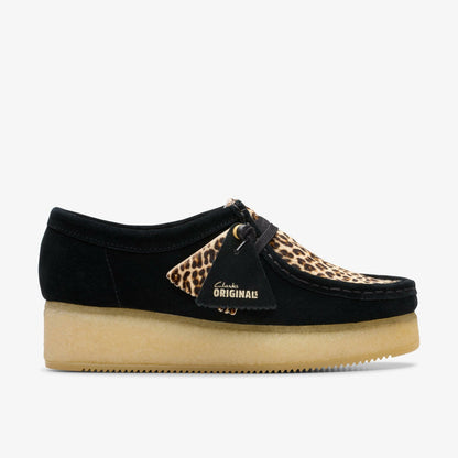 Clarks Women Wallacraft Bee Leopard Print Combination