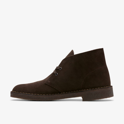 Clarks Men Desert Boot Brown Suede