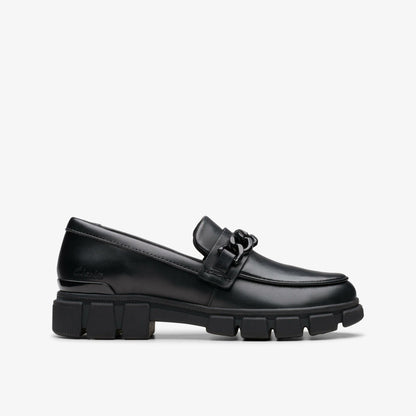 Clarks Kids Evyn Walk Kid Black Leather