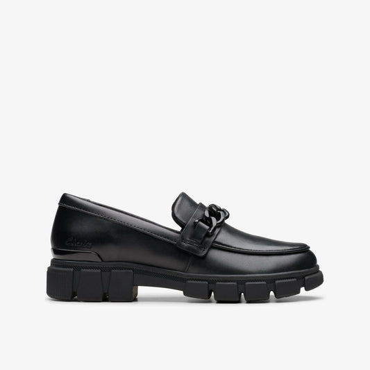 Clarks Kids Evyn Walk Kid Black Leather