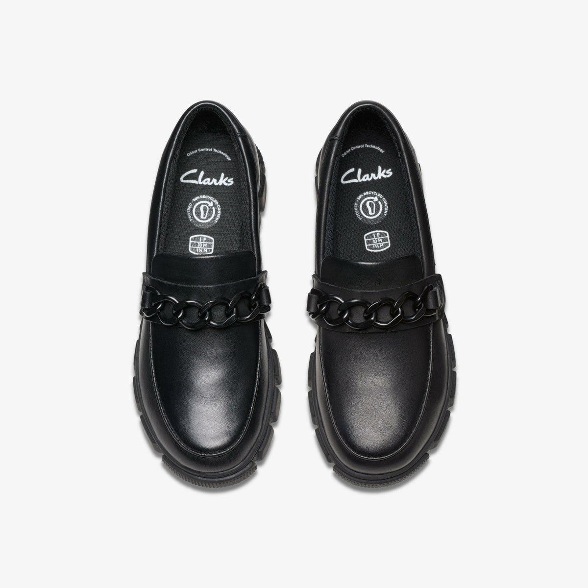 Clarks Kids Evyn Walk Kid Black Leather