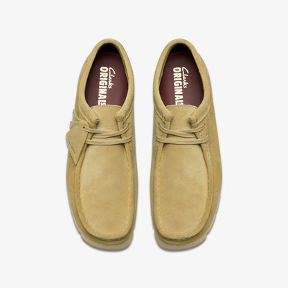 Clarks Men Wallabee GORE-TEX Maple Suede