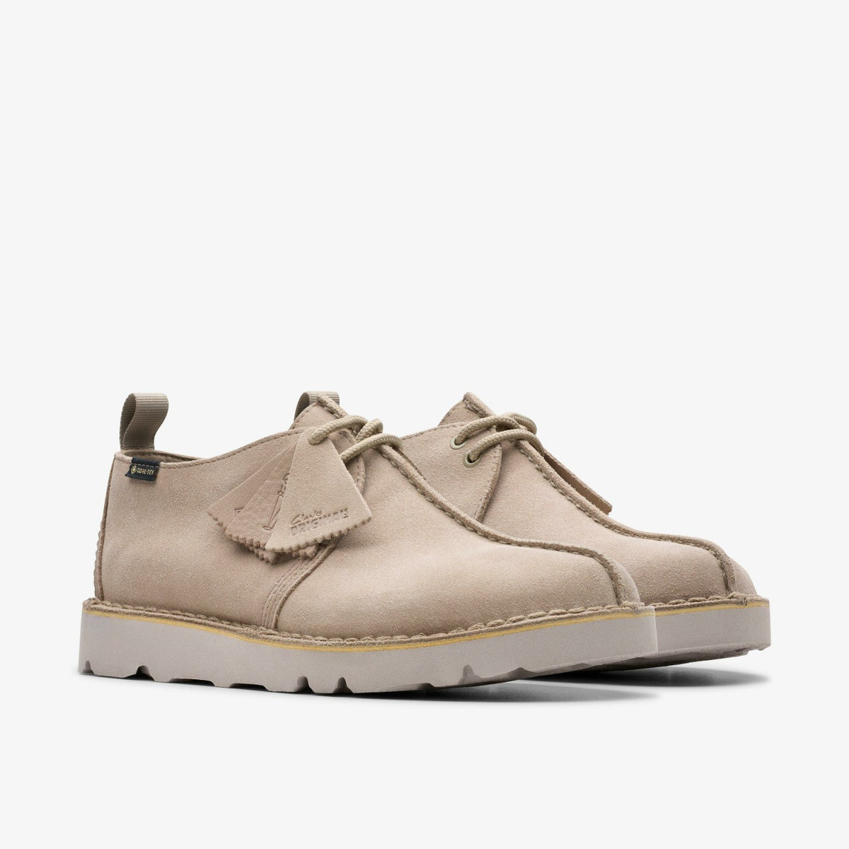 Clarks Men Desert Trek GORE-TEX Sand Suede