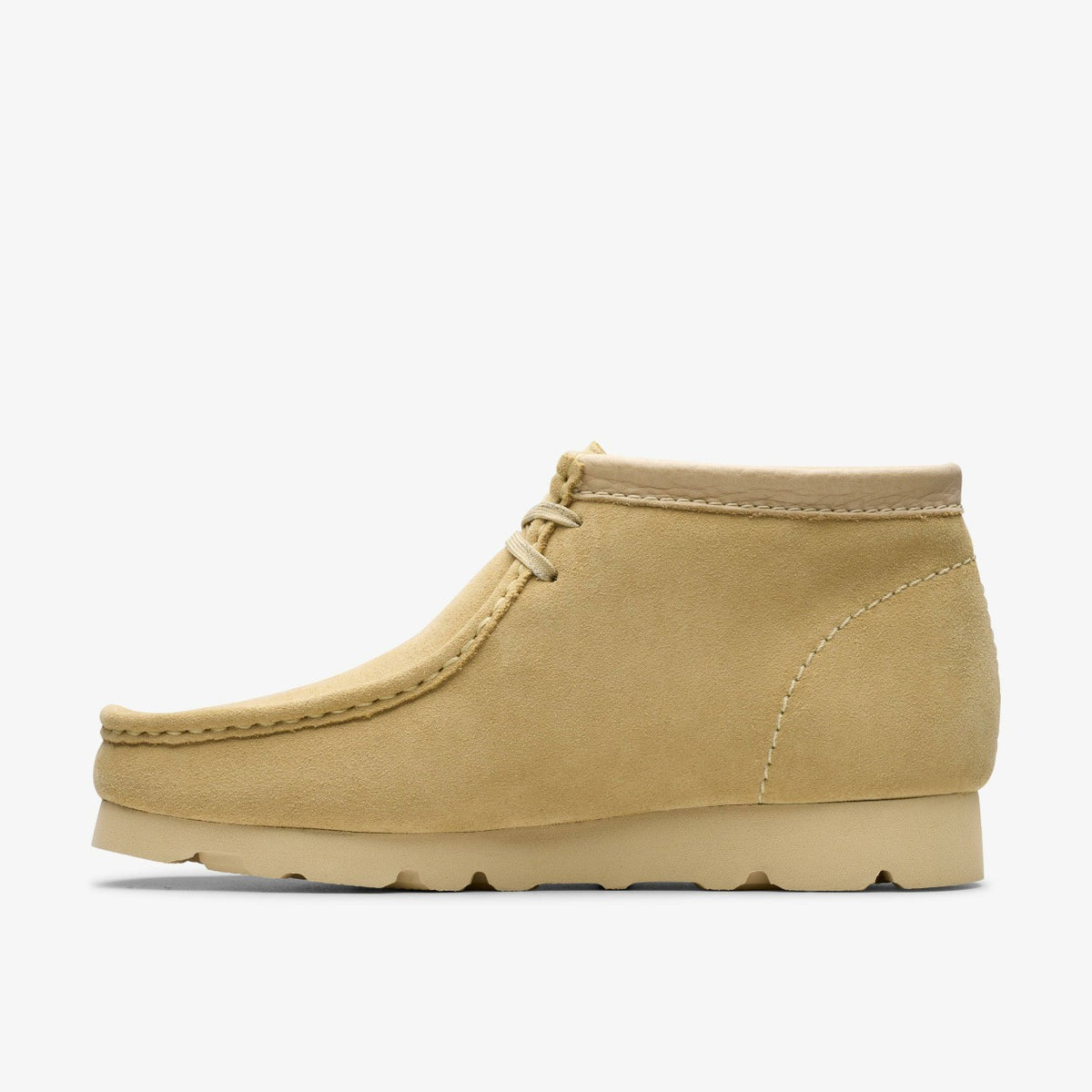 Clarks Men Wallabee Boot GORE-TEX Maple Suede
