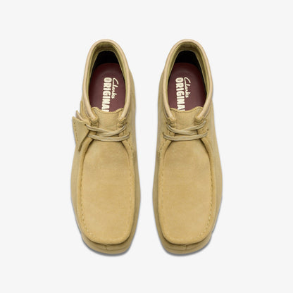 Clarks Men Wallabee Boot GORE-TEX Maple Suede