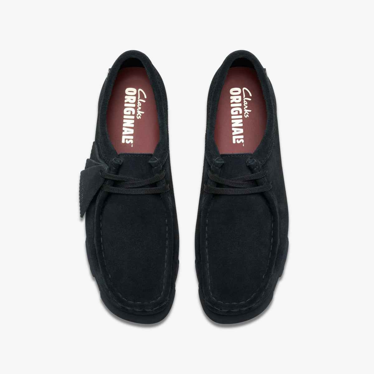Clarks Women Wallabee GORE-TEX Black Suede