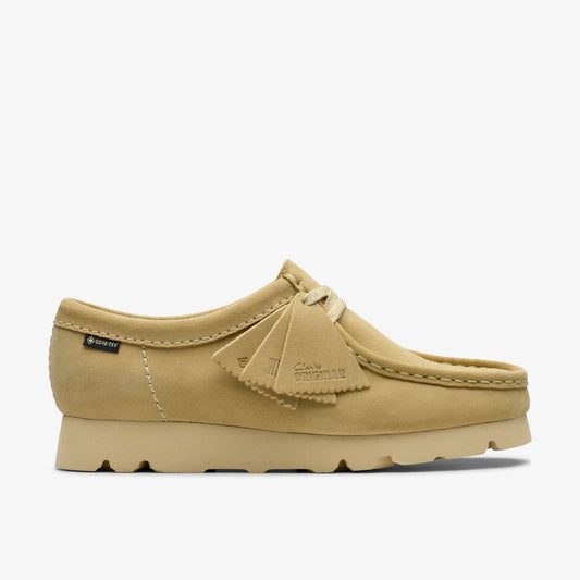 Clarks Women Wallabee GORE-TEX Maple Suede