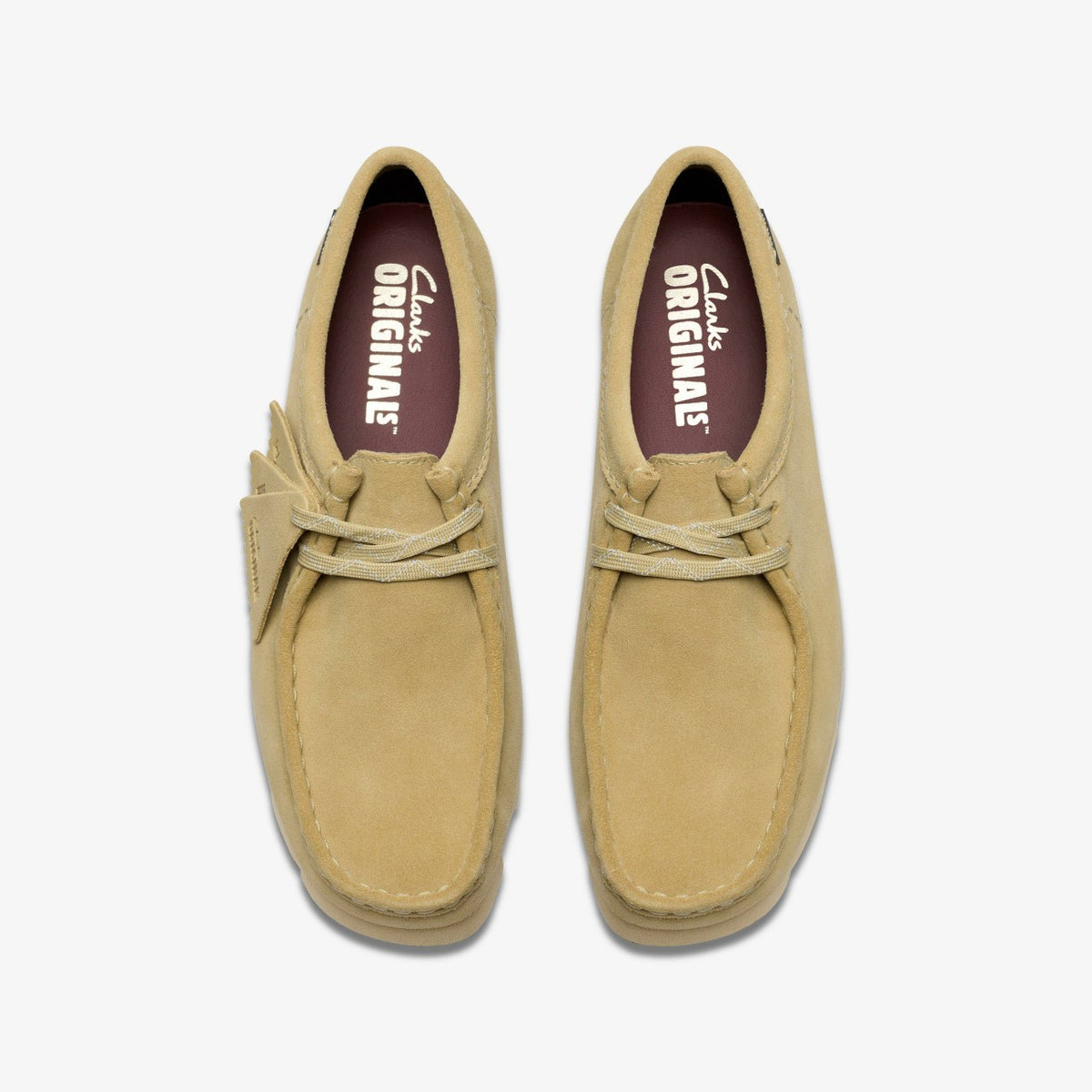 Clarks Women Wallabee GORE-TEX Maple Suede