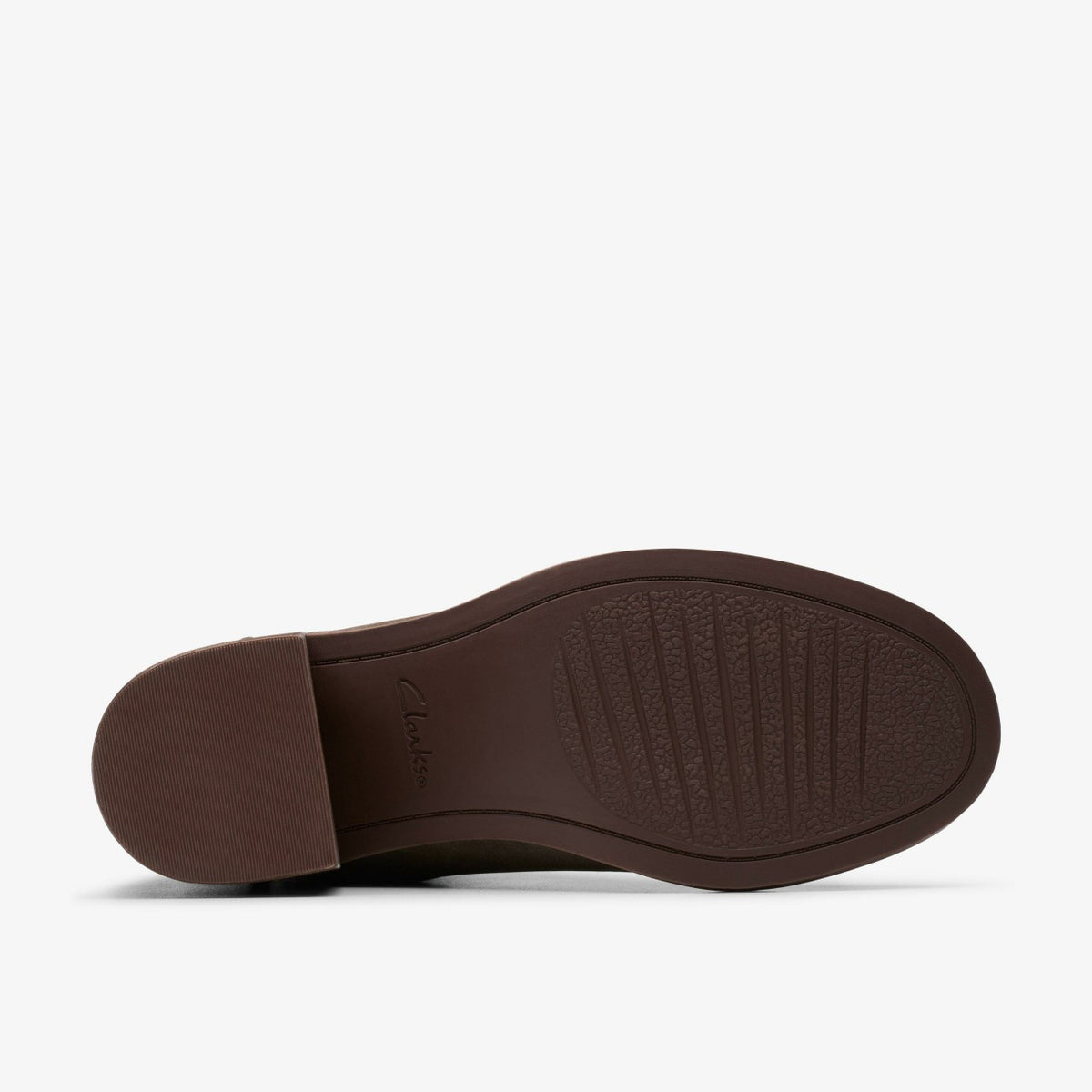 Clarks Women Chamberly Top Mole Grey Suede