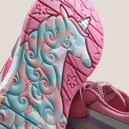 Clarks Kids Tidal Star Kid Bright Pink Combination