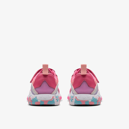Clarks Kids Tidal Star Kid Bright Pink Combination