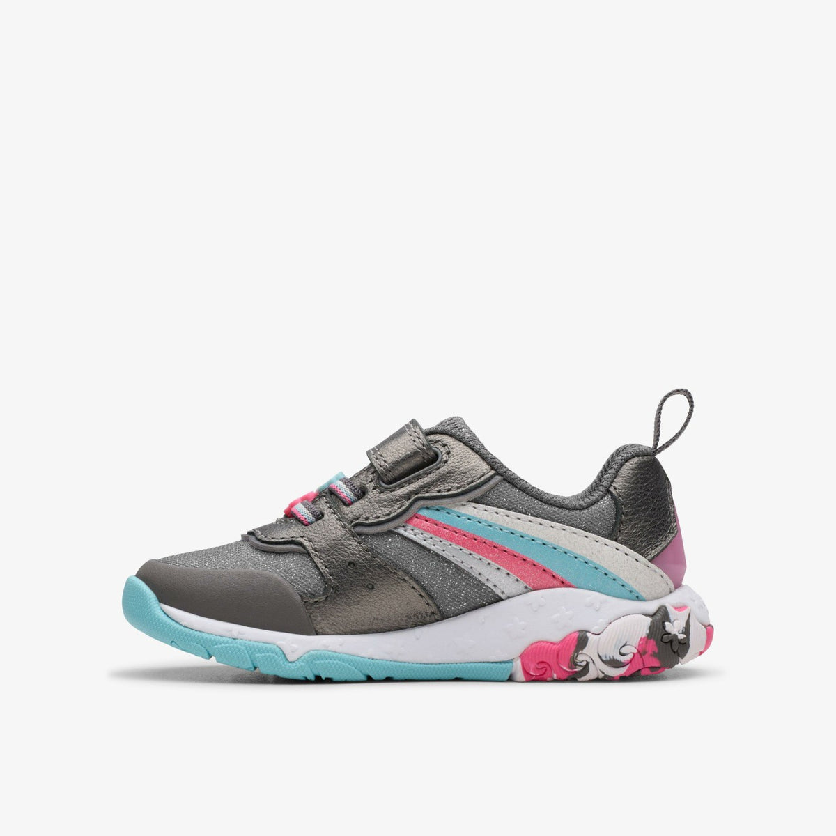 Clarks Babies|Kids Tidal Star Toddler Gun Metal